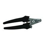 Ficha técnica e caractérísticas do produto Aparador Tesoura Unha 16cm Cães Gato Aves Preto Cortador Pet Doméstico Cortador