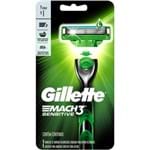Ficha técnica e caractérísticas do produto Aparelho Barbear Gillette Mach3 Sensitive 1 Un.