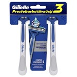 Ficha técnica e caractérísticas do produto Aparelho de Barbear Descartável Gillette Prestobarba UltraGrip 3 C/2 Unidades - Gillete