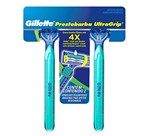 Ficha técnica e caractérísticas do produto Aparelho de Barbear Descartável Gillette Prestobarba Ultragrip C/2 Unidades, Gillette