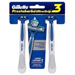 Ficha técnica e caractérísticas do produto Aparelho de Barbear Descartável Gillette Prestobarba UltraGrip 3 C/2 Unidades
