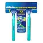 Ficha técnica e caractérísticas do produto Aparelho de Barbear Descartável Gillette Prestobarba Ultragrip 2 Unidades