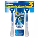 Ficha técnica e caractérísticas do produto Aparelho de Barbear Descartável Gillette Prestobarba Ultragrip3