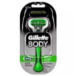 Ficha técnica e caractérísticas do produto Aparelho de Barbear Gillette Body 1 Unidade + 1 Cartucho