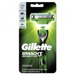 Ficha técnica e caractérísticas do produto Aparelho de Barbear Gillette Mach 3 Sensitive - Gillete