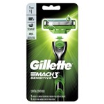 Ficha técnica e caractérísticas do produto Aparelho de Barbear Gillette Mach3 Sensitive - Gillete
