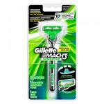 Ficha técnica e caractérísticas do produto Aparelho de Barbear Gillette Mach 3 Sensitive - Pg