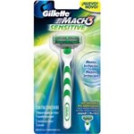 Ficha técnica e caractérísticas do produto Aparelho de Barbear Gillette Mach3 Turbo Aloe Sensitive