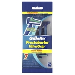 Ficha técnica e caractérísticas do produto Aparelho de Barbear Gillette Prestobarba 2 UltraGrip c/7 Unidades