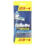 Ficha técnica e caractérísticas do produto Aparelho de Barbear Gillette Prestobarba Ultragrip com 5 Unidades