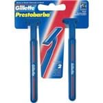 Ficha técnica e caractérísticas do produto Aparelho de Barbear Gillette Prestobarba - 2 Unidades