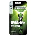 Ficha técnica e caractérísticas do produto Aparelho de Barbear Mach3 Sensitive Gillette 1 Un