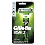 Ficha técnica e caractérísticas do produto Aparelho de Barbear Mach3 Sensitive Gillette