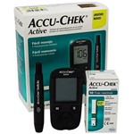 Ficha técnica e caractérísticas do produto Aparelho de Glicemia Accu-chek Active (kit) - Roche