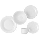 Ficha técnica e caractérísticas do produto Aparelho de Jantar 20 Peças Porcelana Falaise Branco - Classic Home