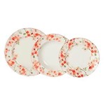 Ficha técnica e caractérísticas do produto Aparelho de Jantar 18 Peças em Porcelana Cherry Blossom - Branco
