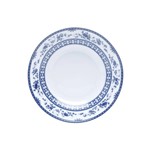 Ficha técnica e caractérísticas do produto Aparelho de Jantar 42 Peças de Porcelana Regina Mail Box Rojemac Azul