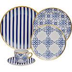 Aparelho de Jantar 42 Peças Porcelana Lusitana - Oxford Porcelanas