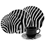 Ficha técnica e caractérísticas do produto Aparelho de Jantar, Chá e Sobremesa Oxford Daily Zebra Daily J591 6753 - 30 Peças