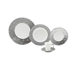 Ficha técnica e caractérísticas do produto Aparelho de Jantar de Porcelana Super White Drop 30pcs Café - Lyor