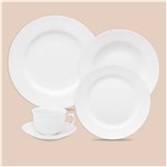 Ficha técnica e caractérísticas do produto Aparelho de Jantar e Chá Oxford Porcelanas Flamingo White SM30-9201 - 30 Peças - Branco