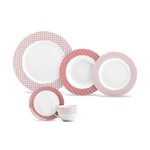 Ficha técnica e caractérísticas do produto Aparelho de jantar porcelana Yuki 20 peças