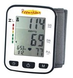 Ficha técnica e caractérísticas do produto Aparelho de Medir Pressão Digital Automático de Pulso - Premium