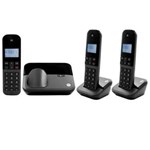 Ficha técnica e caractérísticas do produto Aparelho de Telefone Motorola AURI 3000 3 Bases