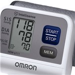 Ficha técnica e caractérísticas do produto Aparelho Monitor de Pressão Arterial Automático de Pulso Hem 6111 - Omron
