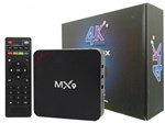 Aparelho para Transformar TV em Smart TV Box MX-9 Ultra HD 4K2K com Android 7.1 - Nbw