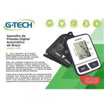 Ficha técnica e caractérísticas do produto Aparelho Pressao Digital Automático de Braço Modelo Bspii G-tech