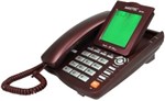 Aparelho Telefone C/ Fio ID Viva Voz MT-129 Maxtel (Cor: Vinho)