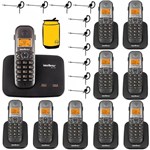 Ficha técnica e caractérísticas do produto Aparelho Telefone Fixo Sem Fio 2 Linhas 9 Ramal Bina Headset - Intelbras