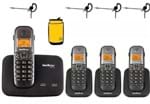 Ficha técnica e caractérísticas do produto Aparelho Telefone Fixo Sem Fio 2 Linhas 3 Ramal Bina Headset - Intelbras