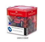 Ficha técnica e caractérísticas do produto Apontador Simples com 100 Unidades Faber Castell