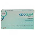 Ficha técnica e caractérísticas do produto Apoquel 5,4 Mg 20 Comprimidos - Zoetis