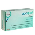 Ficha técnica e caractérísticas do produto Apoquel 5,4mg 20 Comprimidos - Zoetis