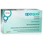 Ficha técnica e caractérísticas do produto Apoquel 3,6 Mg 20 Comprimidos - Zoetis