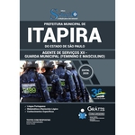 Ficha técnica e caractérísticas do produto Apostila Itapira SP - Agente de Serviços - Guarda Municipal