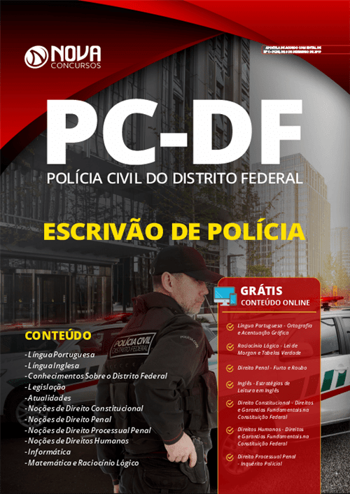 Ficha técnica e caractérísticas do produto Apostila Pc Df 2020 - Escrivão de Polícia