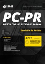 Ficha técnica e caractérísticas do produto Apostila Pc-Pr 2018 - Escrivão da Polícia