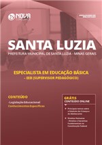 Ficha técnica e caractérísticas do produto Apostila Pref Santa Luzia Mg 2019 Eeb Supervisor Pedagógico