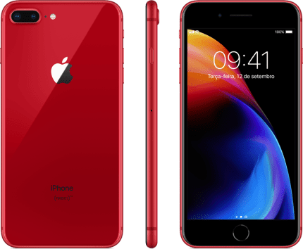 Ficha técnica e caractérísticas do produto Apple IPhone 8 Plus 256gb Vermelho