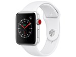 Ficha técnica e caractérísticas do produto Apple Watch Series 3 42mm Cellular GPS Integrado - Wi-Fi Bluetooth Pulseira Esportiva 16GB