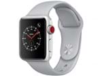 Apple Watch Series 3 GPS + Cellular 38mm Wi-Fi - Bluetooth Pulseira Esportiva 16GB Caixa Aço
