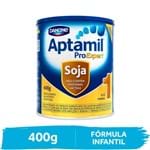 Ficha técnica e caractérísticas do produto Aptamil 1 Soja Fórmula Infantil para Lactentes à Base de Soja de 0 a 6 Meses com 400g