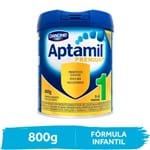 Ficha técnica e caractérísticas do produto Aptamil Premium+ 1 800g Fórmula Infantil com Proteínas Lácteas para Lactentes de 0 a 6 Meses