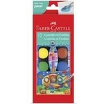 Ficha técnica e caractérísticas do produto Aquarela Faber Castell com 12 cores
