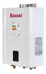 Ficha técnica e caractérísticas do produto Aquecedor a Gás Rinnai E21 Feh Gn Branco