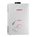 Ficha técnica e caractérísticas do produto Aquecedor Agua Lorenzetti Gas Lz 750 Branco